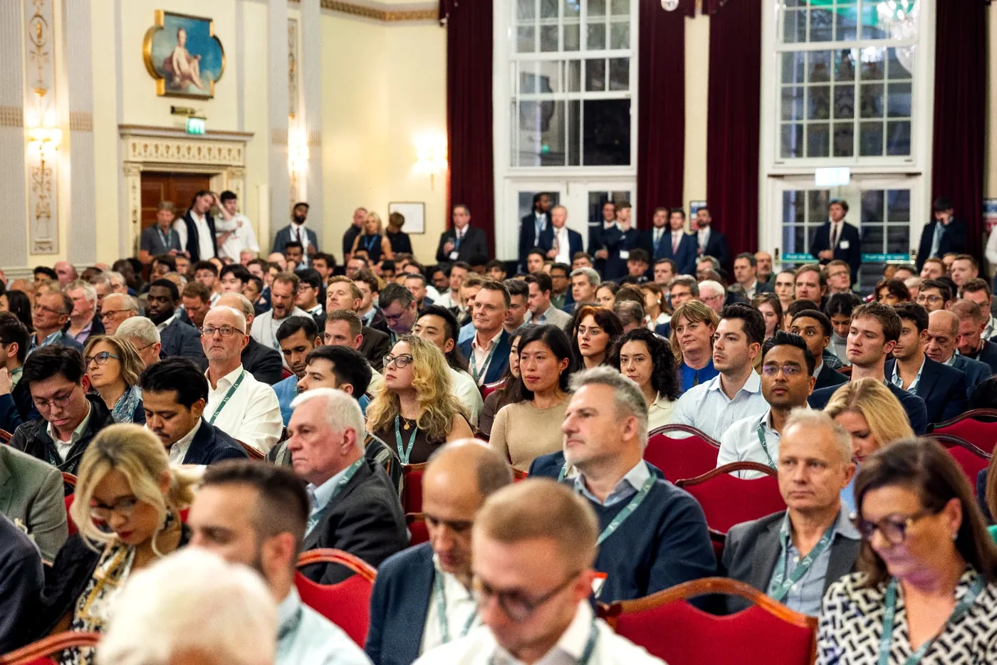 Attendees seated in the audience at the Sustainable Times October 2025 event