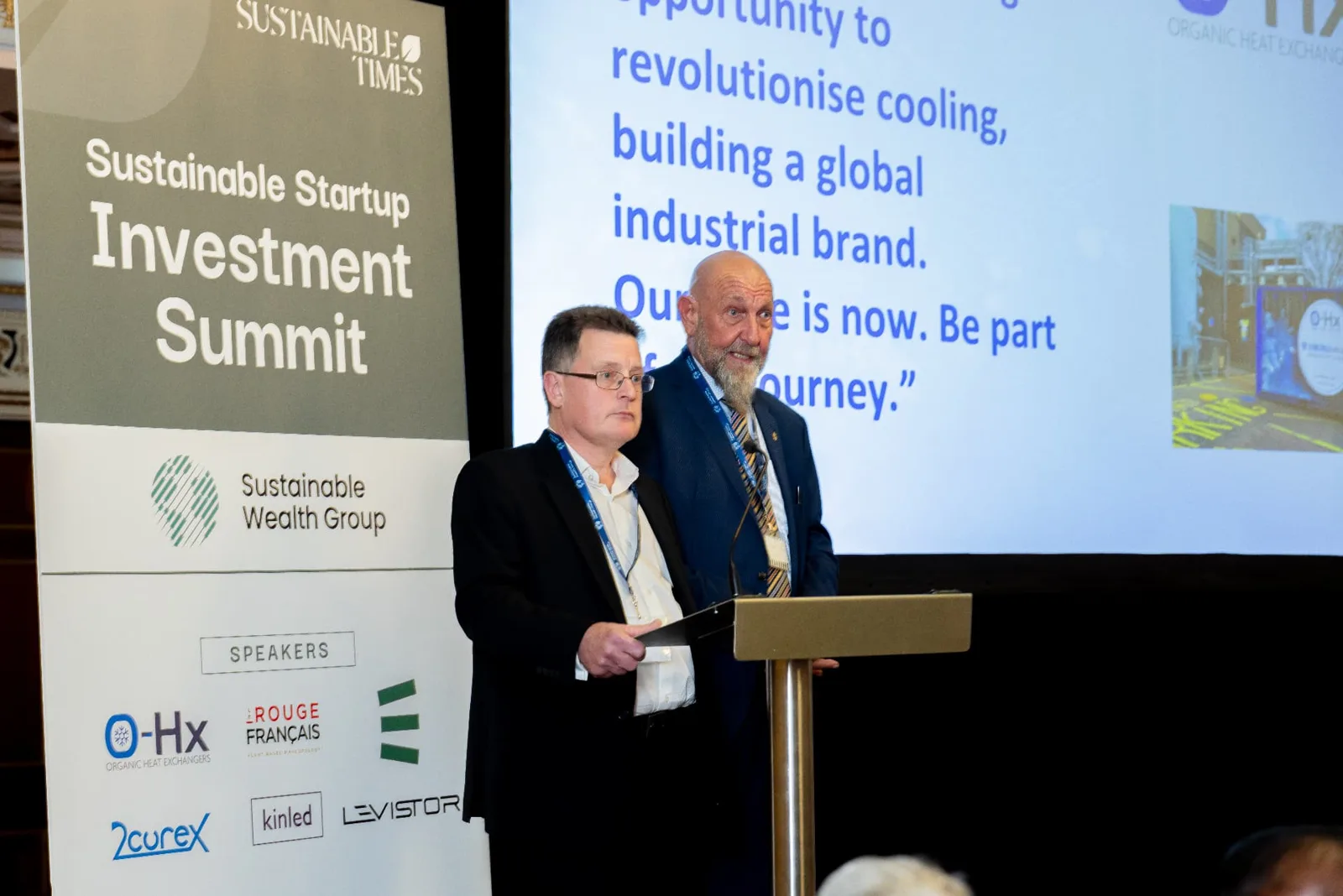 O-HX to Speak at the Sustainable Startup Investment Summit 2025